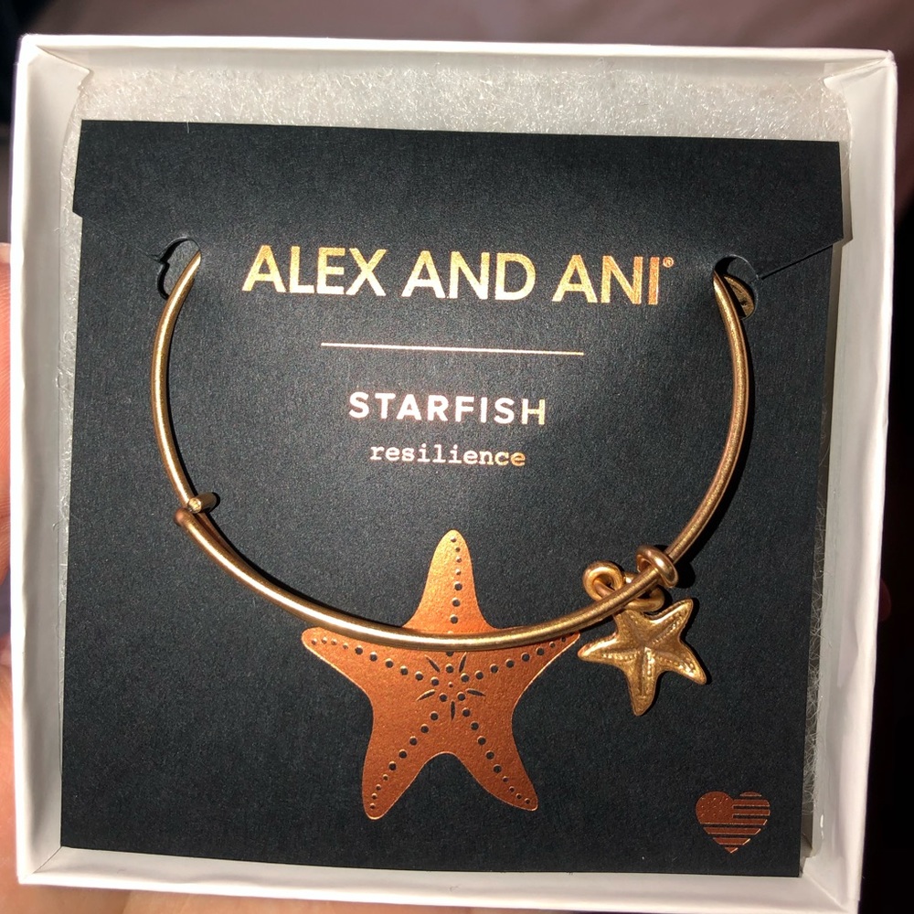 Alex and ani starfish bracelet